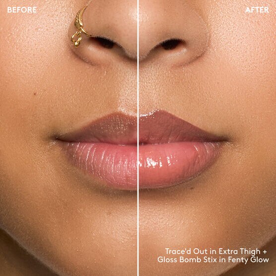 FENTY GLOW SZN - TRACE'D OUT EXTRA THOGH E GLOSS BOMB STIX FENTY GLOW